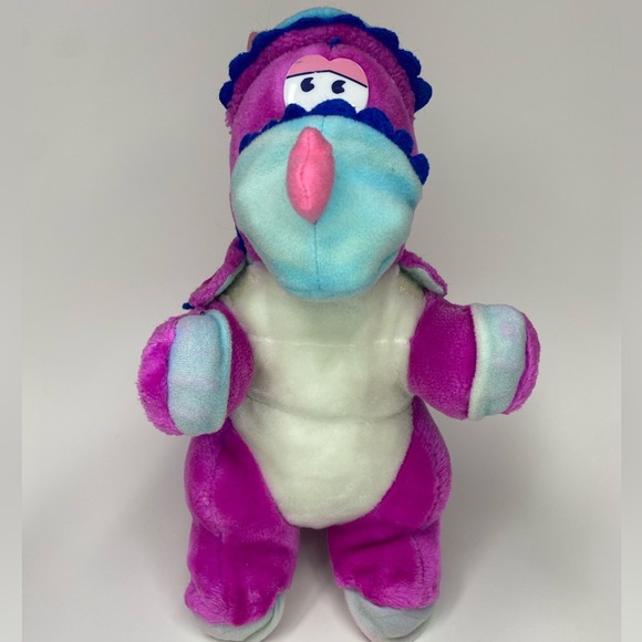 Vintage 1987 Hasbro Be Mores pink dinosaur - Picture 5 of 7